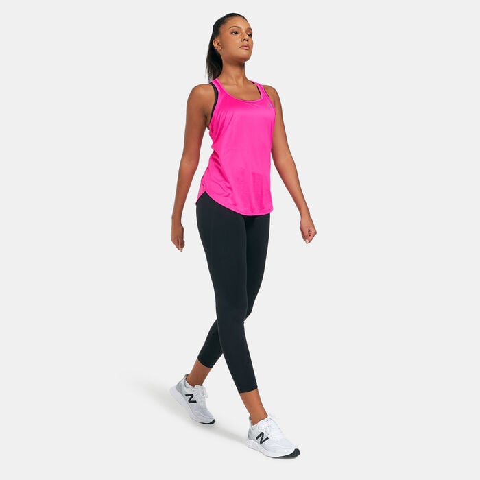 New Balance Women's Accelerate Tank Top Pink New Balance Women's Accelerate Tank Top Pink image number 2