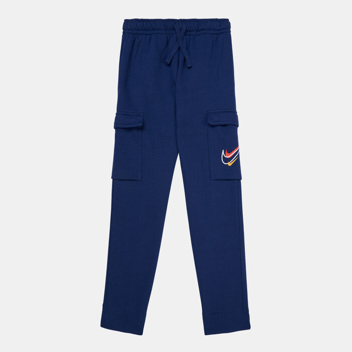 Nike Kids' Sportswear Fleece Cargo Trousers (Older Kids) Blue Nike Kids' Sportswear Fleece Cargo Trousers (Older Kids) Blue image number 0
