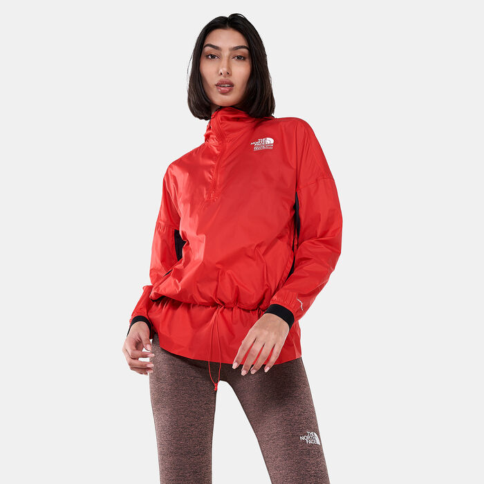 The North Face Women's Windbreaker Jacket Red The North Face Women's Windbreaker Jacket Red image number 0
