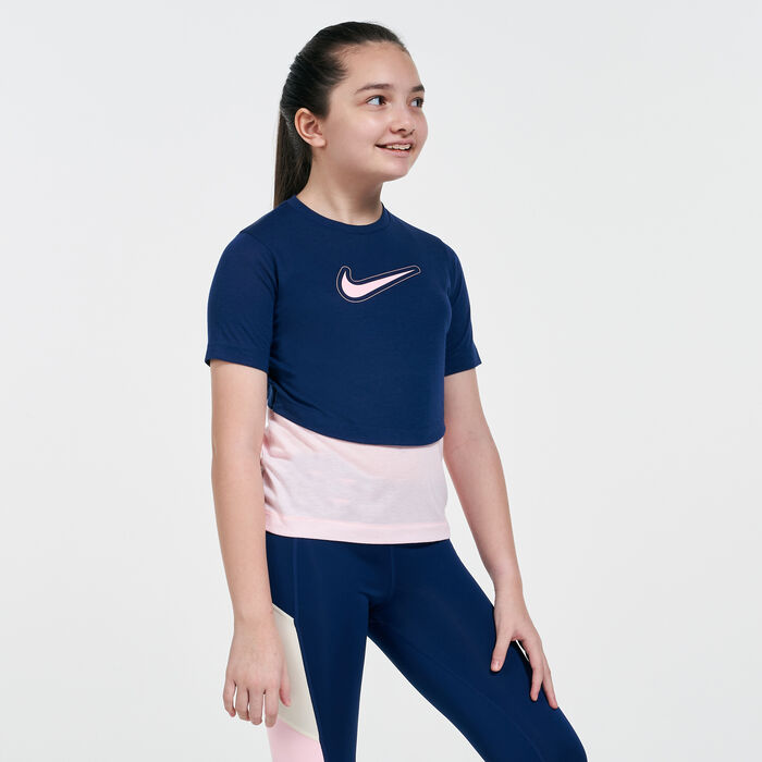 Nike Kids Dri-FIT Trophy Training Top Blue Nike Kids Dri-FIT Trophy Training Top Blue image number 0
