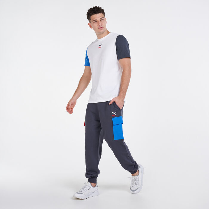 PUMA Men's CLSX Cargo Pants Blue PUMA Men's CLSX Cargo Pants Blue image number 2