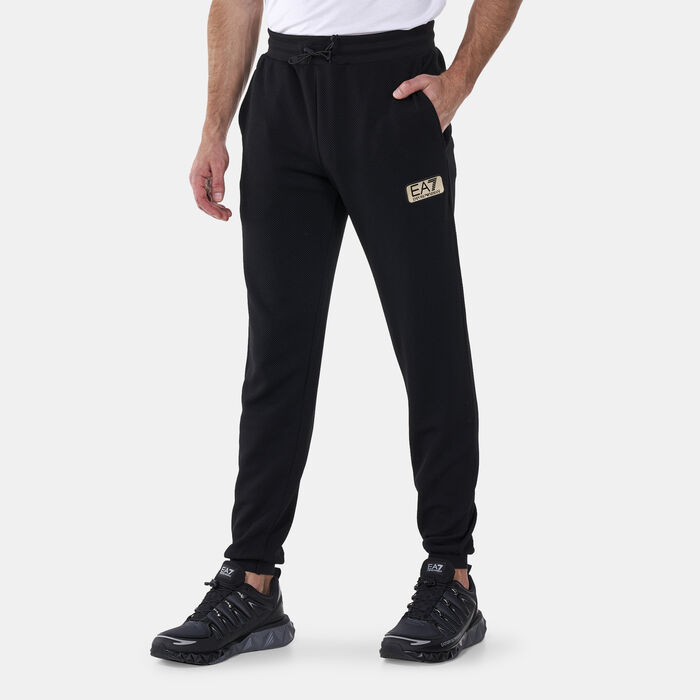 EA7 Emporio Armani Men's Train Gold Label Sweatpants Black EA7 Emporio Armani Men's Train Gold Label Sweatpants Black image number 0