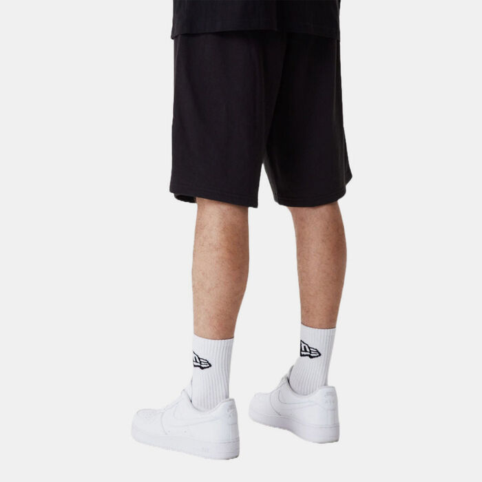 New Era Men's Chicago Bulls Team Script Shorts Black New Era Men's Chicago Bulls Team Script Shorts Black image number 1