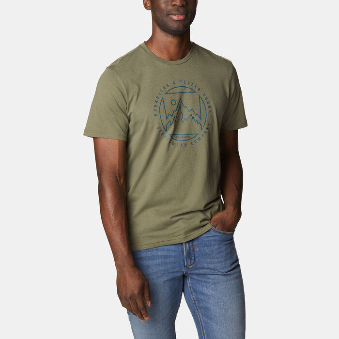 Columbia Men's Rapid Ridge™ Graphic T-Shirt Green Columbia Men's Rapid Ridge™ Graphic T-Shirt Green image number 4