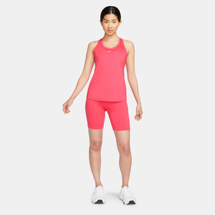 Nike Women's Dri-FIT One Training Tank Top Pink Nike Women's Dri-FIT One Training Tank Top Pink image number 2
