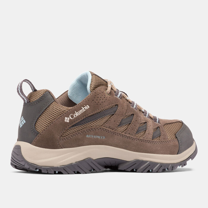 Columbia Women's Crestwood Waterproof Hiking Shoes Brown Columbia Women's Crestwood Waterproof Hiking Shoes Brown image number 1