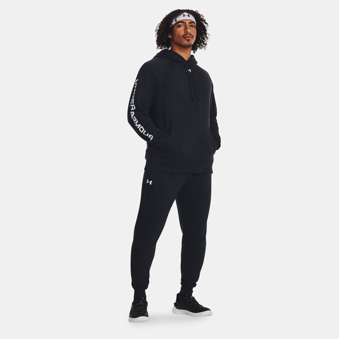 Under Armour Men's Rival Fleece Hoodie and Pants Set Black Under Armour Men's Rival Fleece Hoodie and Pants Set Black image number 0