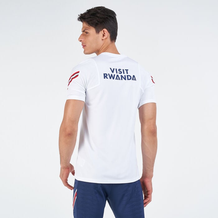 Nike Men's Paris Saint-Germain Dri-FIT Strike T-Shirt White Nike Men's Paris Saint-Germain Dri-FIT Strike T-Shirt White image number 1