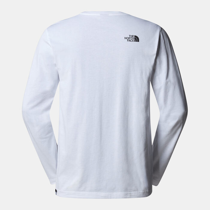 The North Face Men's Simple Dome T-Shirt White The North Face Men's Simple Dome T-Shirt White image number 1