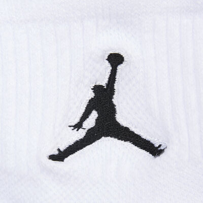 Jordan Jumpman Quarter Socks (3-Pack) White Jordan Jumpman Quarter Socks (3-Pack) White