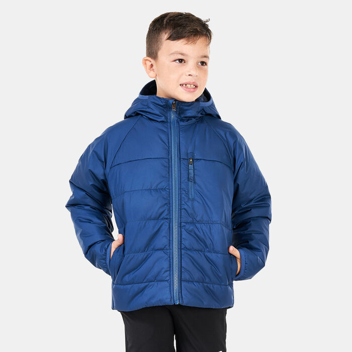The North Face Kids' Reversible Perrito Hooded Jacket Black The North Face Kids' Reversible Perrito Hooded Jacket Black image number 0