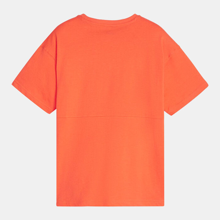 PUMA Kids' POWER Colorblock T-Shirt Orange PUMA Kids' POWER Colorblock T-Shirt Orange image number 1