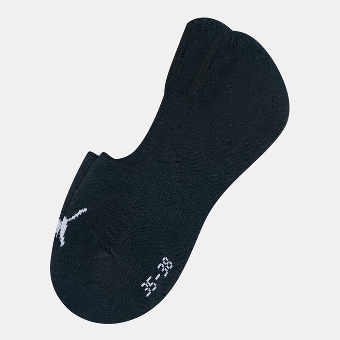 PUMA Footie No-Show Socks (2 Pack) Black image number 0