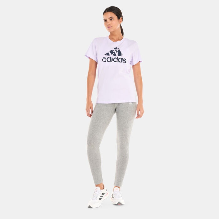 adidas Women's Marimekko Graphic T-Shirt Purple adidas Women's Marimekko Graphic T-Shirt Purple image number 2