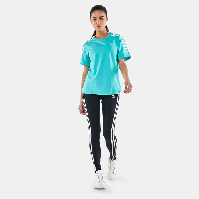 adidas Originals Women's Adicolor Classics Regular T-Shirt Green adidas Originals Women's Adicolor Classics Regular T-Shirt Green image number 2