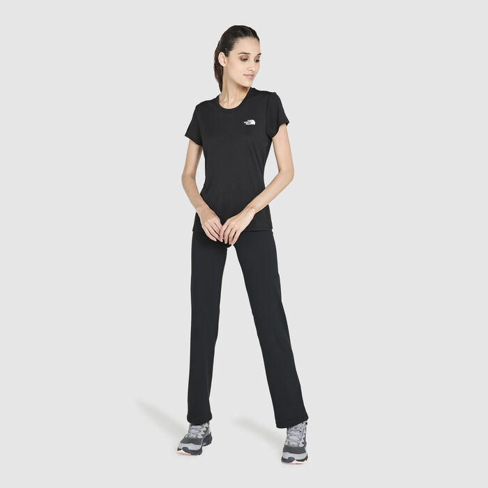 The North Face Women's Reaxion Ampere T-Shirt Black The North Face Women's Reaxion Ampere T-Shirt Black image number 2