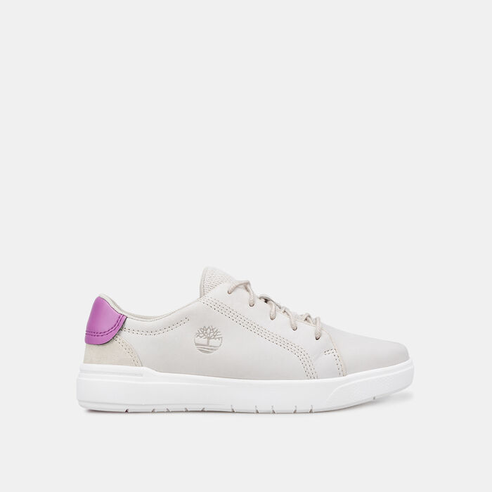 Timberland Kids' Seneca Bay Leather Oxford Shoe White Timberland Kids' Seneca Bay Leather Oxford Shoe White image number 0