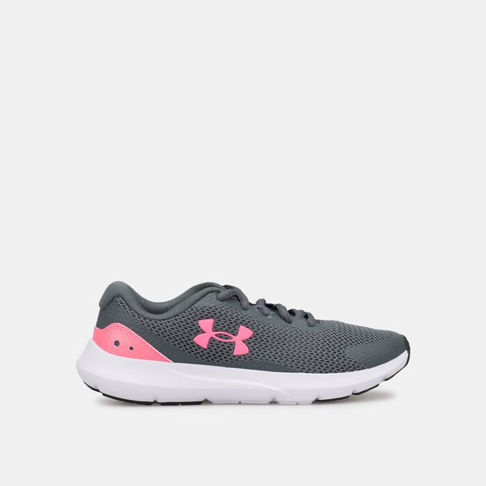 Under Armour Kids' UA Surge 3 Running Shoe (Older Kids) Grey Under Armour Kids' UA Surge 3 Running Shoe (Older Kids) Grey image number 0
