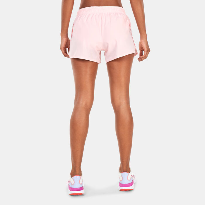 Nike Women's Dri-FIT Swoosh Run Shorts Beige Nike Women's Dri-FIT Swoosh Run Shorts Beige image number 1