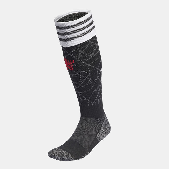 adidas Manchester United Home Socks - 2023/24 Red adidas Manchester United Home Socks - 2023/24 Red image number 0