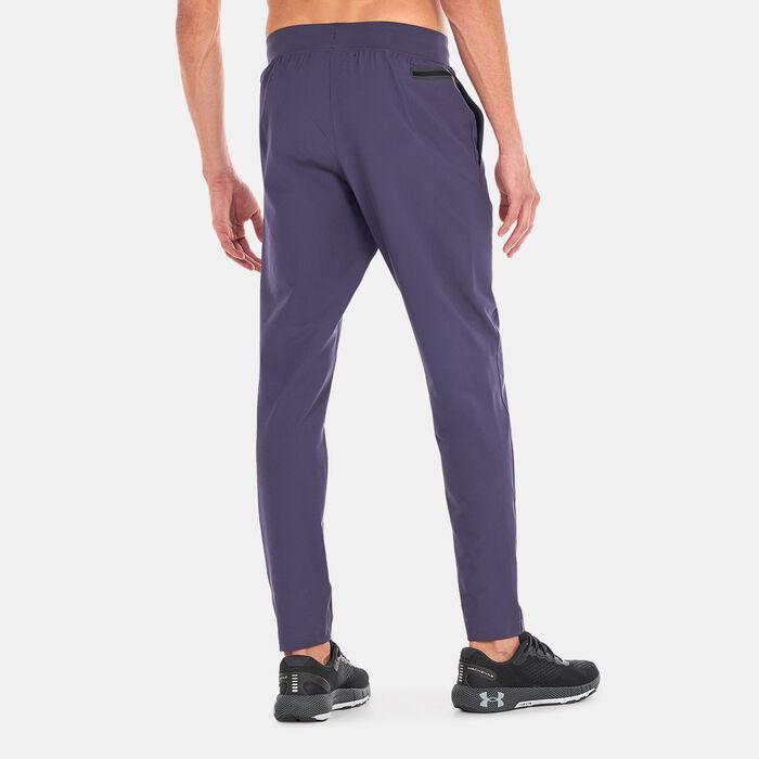 Under Armour Men's Unstoppable Tapered Pants Purple image number 1