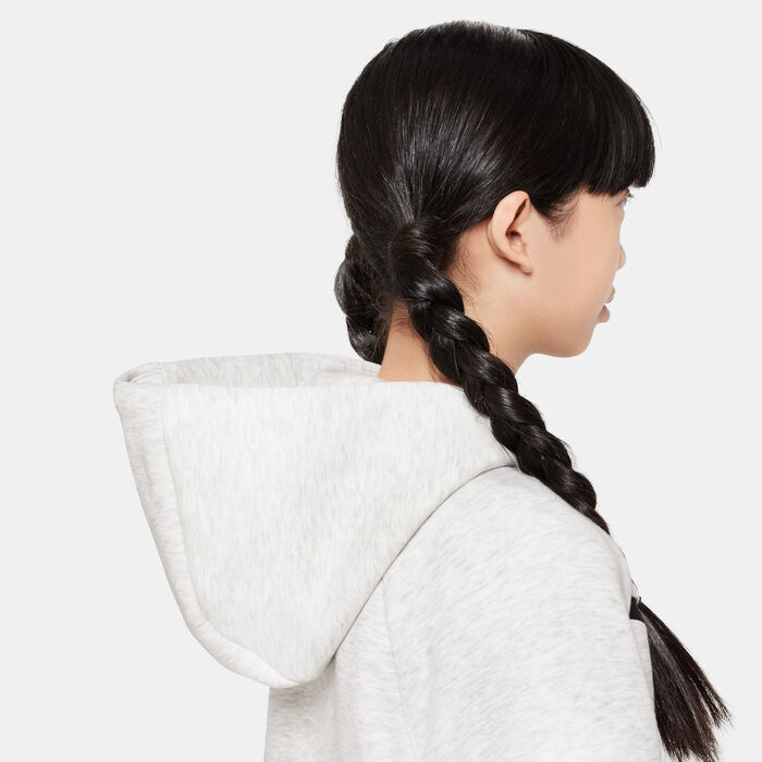 Nike Kids' Sportswear Tech Fleece Hoodie Grey image number 5