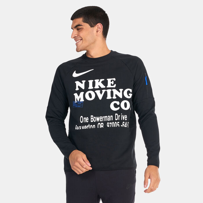 Nike Men's Dri-FIT Long-Sleeve Fitness Top Black Nike Men's Dri-FIT Long-Sleeve Fitness Top Black image number 0