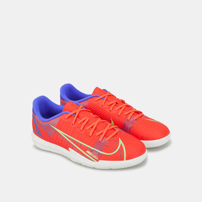 Nike Kids' Mercurial Vapor 14 Academy Indoor Court Football Shoe Purple Nike Kids' Mercurial Vapor 14 Academy Indoor Court Football Shoe Purple image number 1