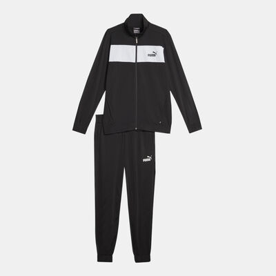 PUMA Men's Logo Tracksuit Black