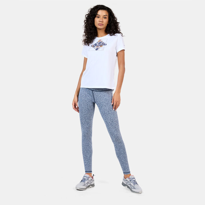 Columbia Women's Sun Trek Graphic T-Shirt White Columbia Women's Sun Trek Graphic T-Shirt White image number 2