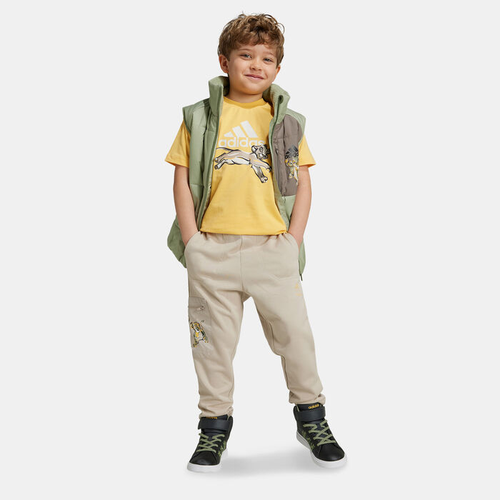 adidas Kids' Disney Lion King T-Shirt (Younger Kids) Orange adidas Kids' Disney Lion King T-Shirt (Younger Kids) Orange image number 2