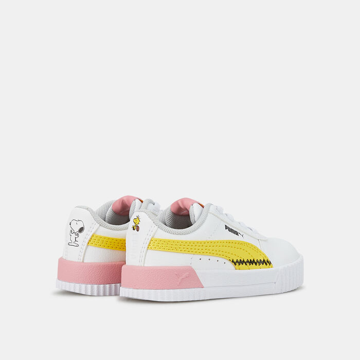PUMA Kids' X Peanuts Carina AC Shoe White image number 2