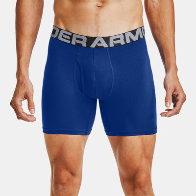 Under Armour Men's Charged Cotton® Boxerjock® Boxers (3 Pack) Blue