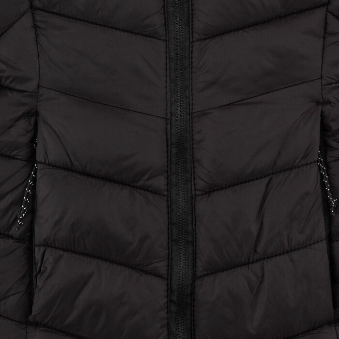 Sun and Sand Sports Kids' Hooded Puffer Jacket Black image number 2