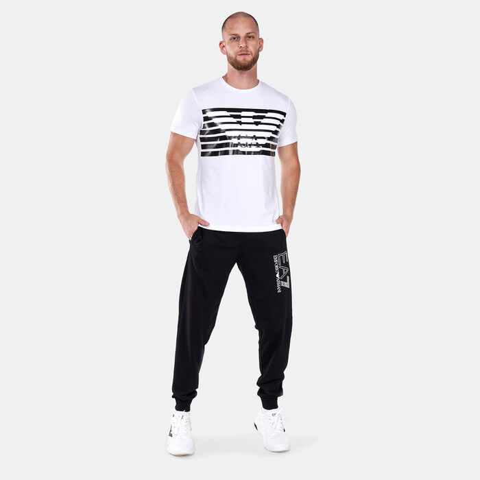 EA7 Emporio Armani Men's Train Graphic Series T-Shirt White EA7 Emporio Armani Men's Train Graphic Series T-Shirt White image number 2