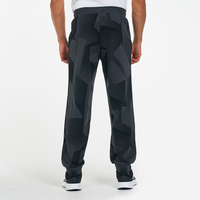 adidas Men's 3 Bar Graphic Sweatpants Black adidas Men's 3 Bar Graphic Sweatpants Black image number 1