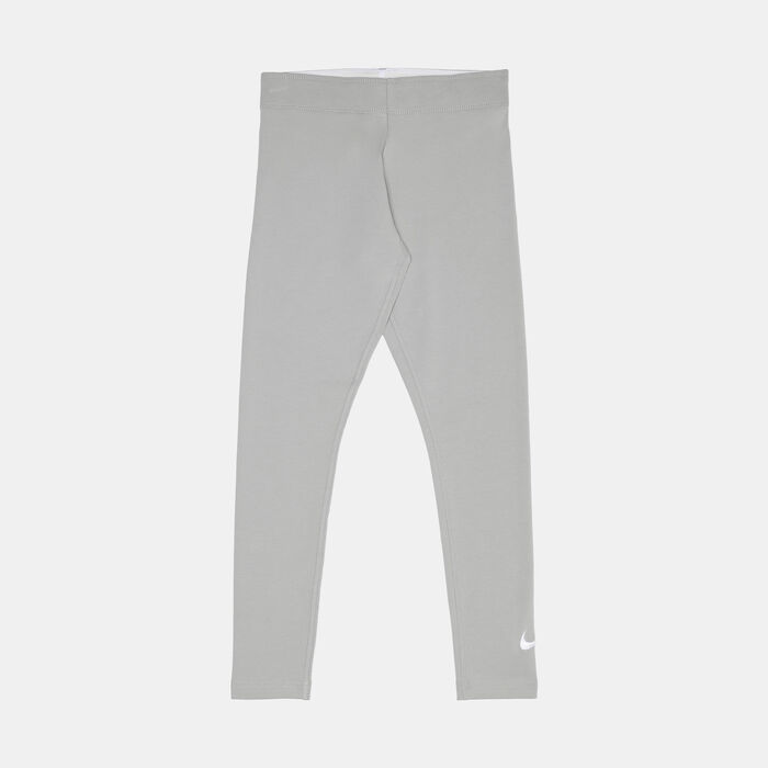Nike Kids' Sportswear Favourites Swoosh Leggings Grey Nike Kids' Sportswear Favourites Swoosh Leggings Grey image number 0