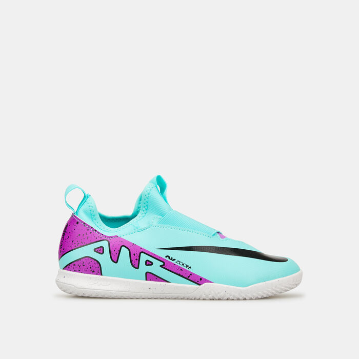 Nike Kids' Mercurial Vapor 15 Academy Indoor Court Football Shoes (Younger and Older Kids) Green Nike Kids' Mercurial Vapor 15 Academy Indoor Court Football Shoes (Younger and Older Kids) Green image number 0
