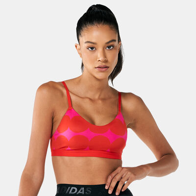 adidas Women's Marimekko All Me Sports Bra Pink