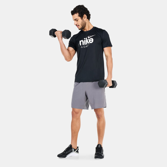 Nike Men's Dri-FIT Wild Clash Training T-Shirt Black Nike Men's Dri-FIT Wild Clash Training T-Shirt Black image number 2