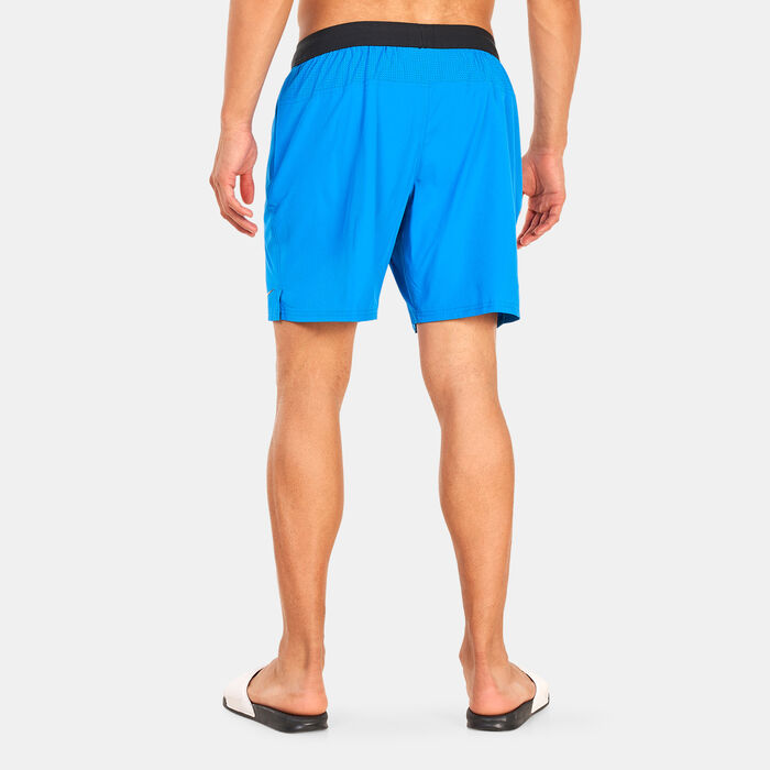 Nike Swim Men's Swim 7-Inch Volley Shorts Blue Nike Swim Men's Swim 7-Inch Volley Shorts Blue image number 1
