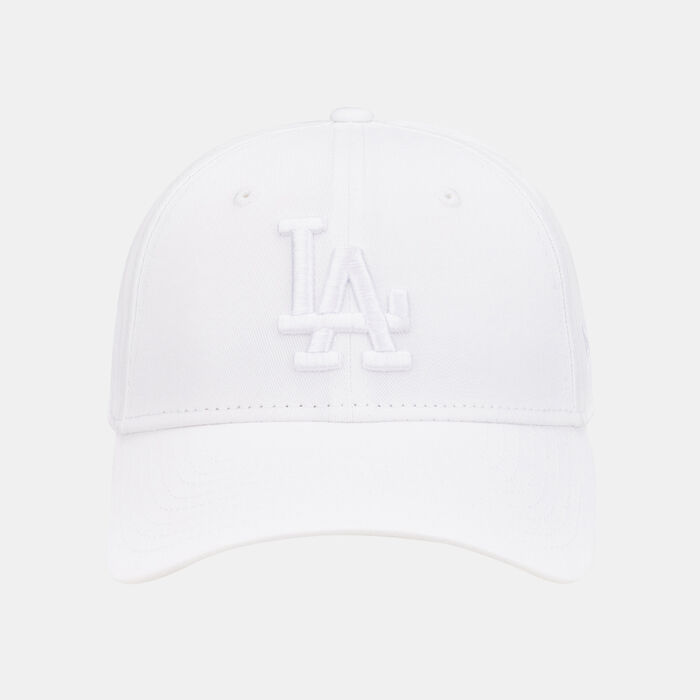 New Era Men's MLB Los Angeles Dodgers League Essential 9FORTY Cap White image number 0