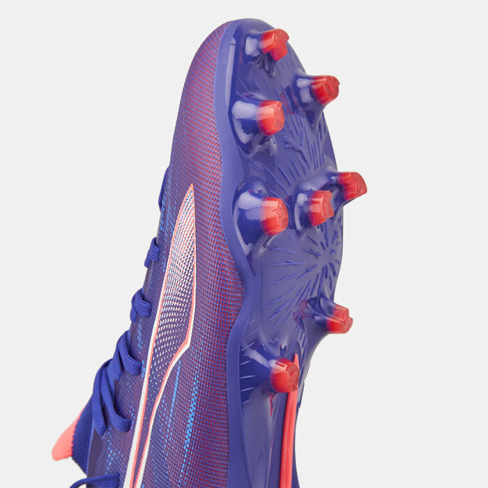 PUMA Men's ULTRA 5 MATCH+ Multi-Ground Football Shoes Blue image number 4