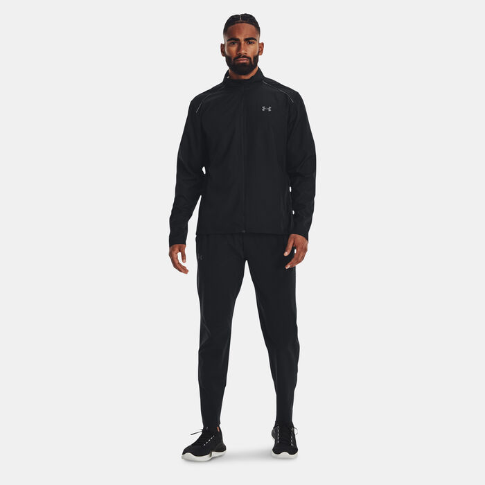 Under Armour Men's Launch Running Jacket Black Under Armour Men's Launch Running Jacket Black image number 2