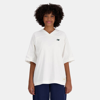 New Balance Women's Sportswear's Greatest Hits T-Shirt Beige