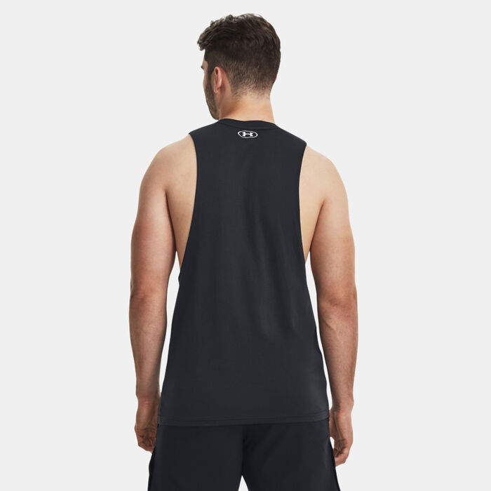 Under Armour Men's Project Rock Brahma Bull Tank Top Black image number 2