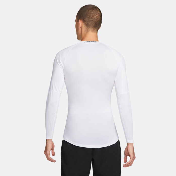 Nike Men's Pro Dri-FIT Training Top White Nike Men's Pro Dri-FIT Training Top White image number 1