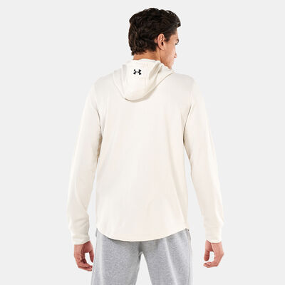 Under Armour Men's Project Rock Terry Hoodie White Under Armour Men's Project Rock Terry Hoodie White