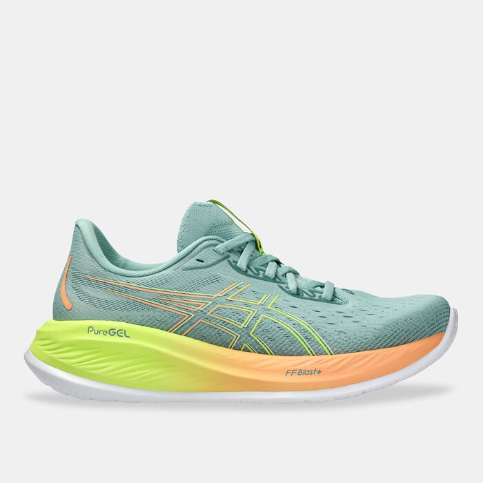 ASICS Women's GEL-CUMULUS 26 Paris Running Shoes Green ASICS Women's GEL-CUMULUS 26 Paris Running Shoes Green image number 0