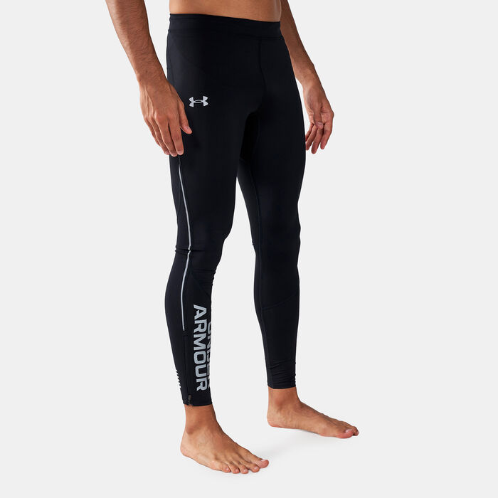 Under Armour Men's UA Fly Fast ColdGear® Tights Black image number 0